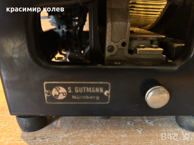 стара пишеща машина "MERCEDES Modell 5", снимка 9 - Антикварни и старинни предмети - 54126670