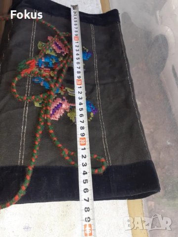 Автентична стара престилка с бродерия от носия, снимка 7 - Антикварни и старинни предмети - 53333224