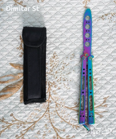 Тренировъчен нож пеперуда (Fade)