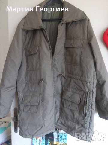 мъжко зимно дълго яке