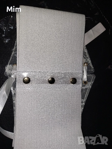 3XL Черен широк еластичен колан с дантела , снимка 10 - Колани - 52718946