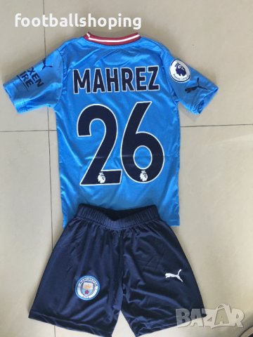 Детски Футболни екипи Puma Man.City Mahrez 26 - 128 и 176 размер, снимка 3 - Детски комплекти - 38612327