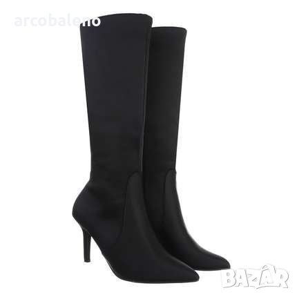 Дамски ботуши на висок ток, 2цвята , снимка 5 - Дамски ботуши - 39342773