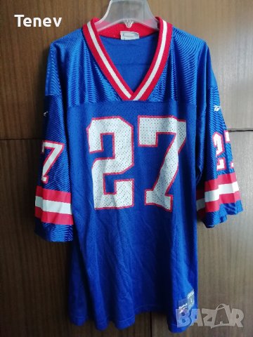 Reebok Rodney Hampton New York Giants Jersey NFL, снимка 1 - Тениски - 37749600