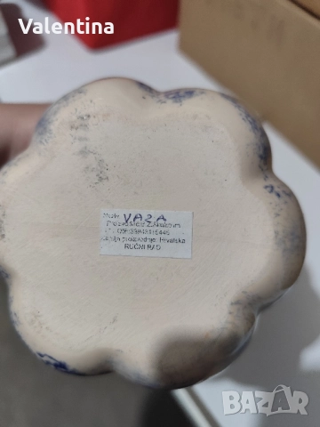 Керамична ваза ръчна изработка , снимка 2 - Вази - 51618659