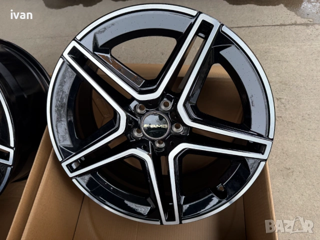 4 бр. чисто нови алуминиеви джанти Mercedes 20'' 5x112 , централен отвор 66.5, 8.5J ET36, снимка 7 - Гуми и джанти - 53039945