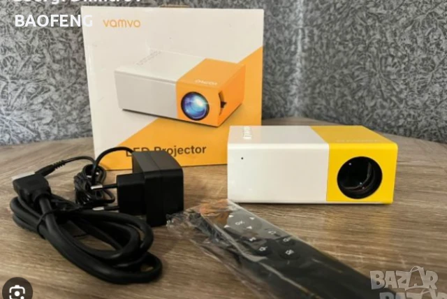Нов PVO Мини LED видео проектор/Full HD/забавления за деца/домашно кино/HDMI/USB/дистанционно, снимка 7 - Плейъри, домашно кино, прожектори - 50702462
