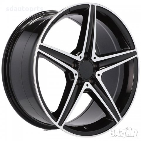 17" Джанти Mercedes 5X112 C W203 W204 W205 E W211 W212 W213 CLA A GLA, снимка 4 - Гуми и джанти - 33721952