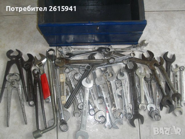 Инструменталиум-50 броя Старо Качество Гаечни Ключове/Инструменти/Клещи/Раздвижени Ключове-12мм-27мм, снимка 1