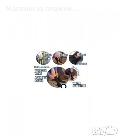 EЛАСТИЧНИ КОМПРЕСИОННИ ЧОРАПИ MIRACLE SOCKS ПРОТИВ РАЗШИРЕНИ ВЕНИ - код 1087, снимка 5 - Други - 34301302
