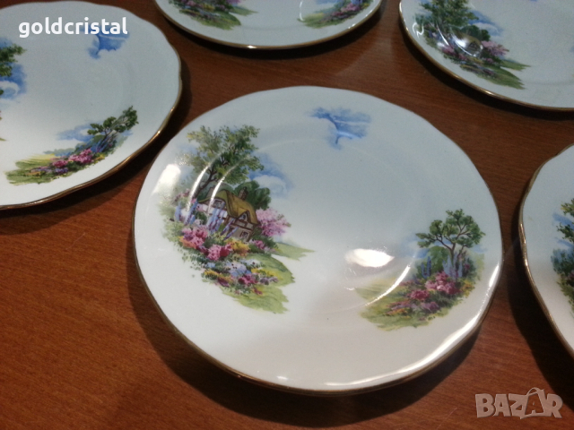 Английски порцелан чинии , снимка 6 - Други ценни предмети - 44797404