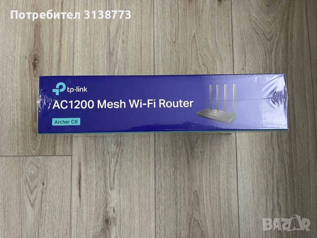 Безжичен рутер TP-Link Archer C6, снимка 2 - Рутери - 53291498