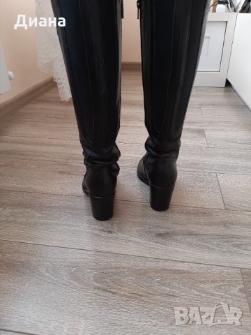 Ботуши от естествена кожа, номер 36 в перфектно състояние , снимка 3 - Дамски ботуши - 31453712