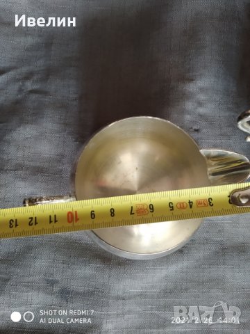 метална каничка за мляко и захарница-комплект, снимка 3 - Антикварни и старинни предмети - 31965746