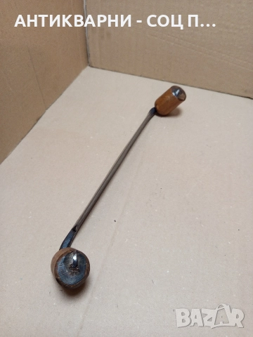 Соц Стар Ръчно Кован Дърводелски Рукан. , снимка 4 - Антикварни и старинни предмети - 52957684