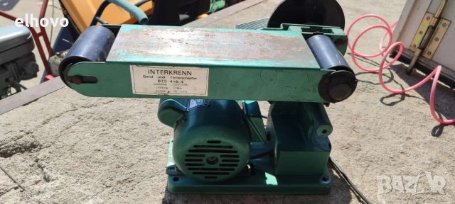 Шлайф машина Inerkrenn BTS 4x6/4, снимка 3 - Други инструменти - 51579757