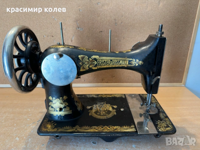 стара немска шевна машина за декорация, снимка 4 - Антикварни и старинни предмети - 54329507