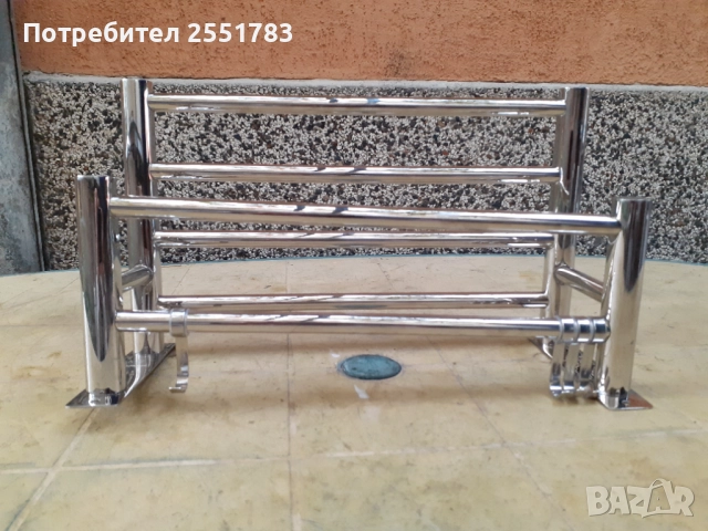 Нова луксозна   закачалка от нерьждаема стомана