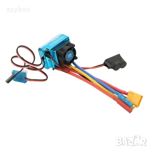 120A RC безчетков ESC,  Леко тегло 120A RC безчетков ESC 1/10 за 1/10 1/8 RC автомобил, снимка 2 - Други инструменти - 44239152