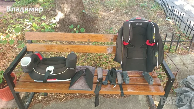 Столче за кола 3в1 - бебешко / детско Graco Nautilius Elite Sport Luxe , снимка 2 - Столчета за кола и колело - 55940147