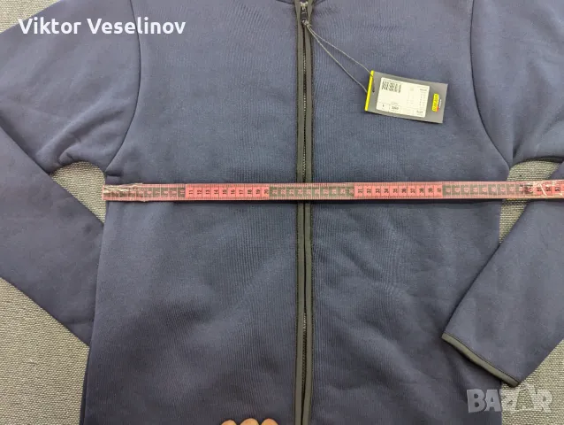НОВО Blaklader Софтшел Мъжко Яке Размер S Син Softshell, снимка 8 - Якета - 49666406