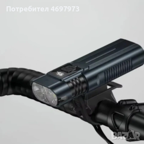 Мощен Led фар за велосипед и фенер 2в1 BL-SM-220 - сигурно и мощно каране, снимка 2 - Велосипеди - 53357136