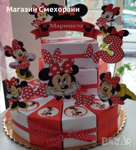 Картонена торта Мини маус