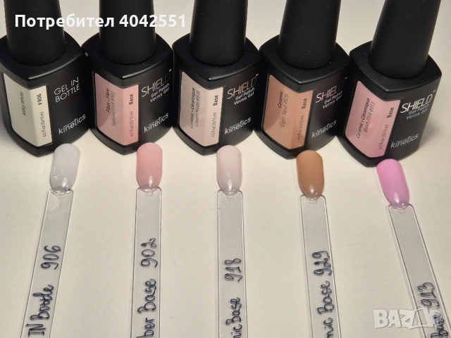 Kinetics бази, снимка 2 - Продукти за маникюр - 54345345