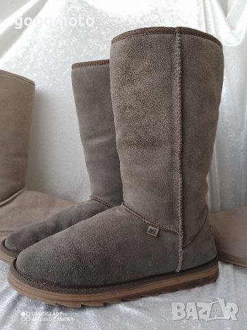 UGG аналог,КАТО НОВИ MARCO TOZZI® ORIGINAL,100% естествена кожа,естествен велур, 42-43, снимка 16 - Мъжки ботуши - 44216122