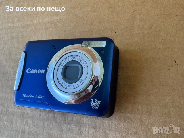 Цифров фотоапарат Canon PowerShot A480 , 10 MP , Canon A480, снимка 2 - Фотоапарати - 51818821