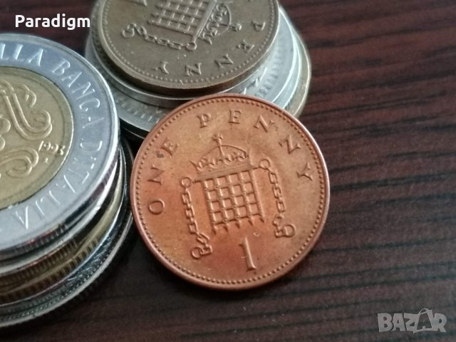 Монета - Великобритания - 1 пени | 2000г.