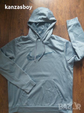 Nike Men's KO Shattered Swoosh Therma-Fit - страхотно мъжко горнище , снимка 5 - Спортни дрехи, екипи - 36806351