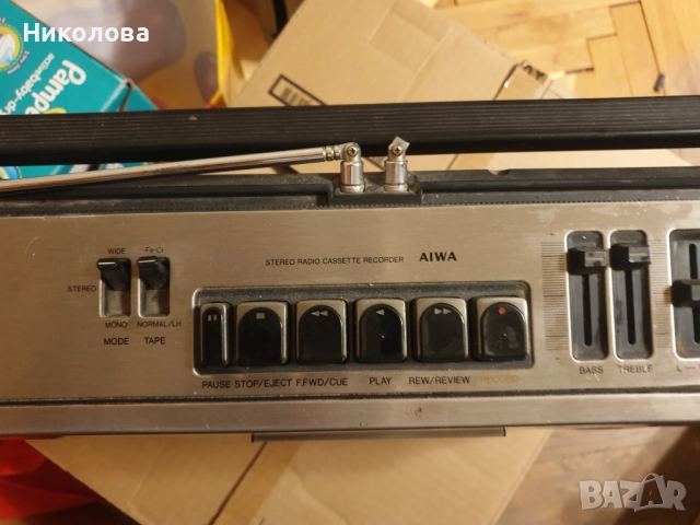 Продавам касетофон AIWA TPR-925H, снимка 3 - Радиокасетофони, транзистори - 51648097