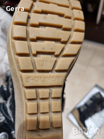 Ботуши s'Oliver 38, снимка 4 - Дамски ботуши - 52665007