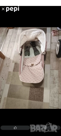 бебешка количка 3 в 1 Adamex, снимка 7 - Детски колички - 52907114