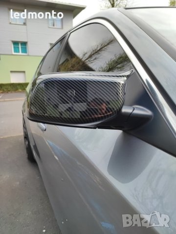 Bmw Капаци Огледала e60 м тунинг капак огледало бмв е60 карбонови, снимка 3 - Части - 37755383