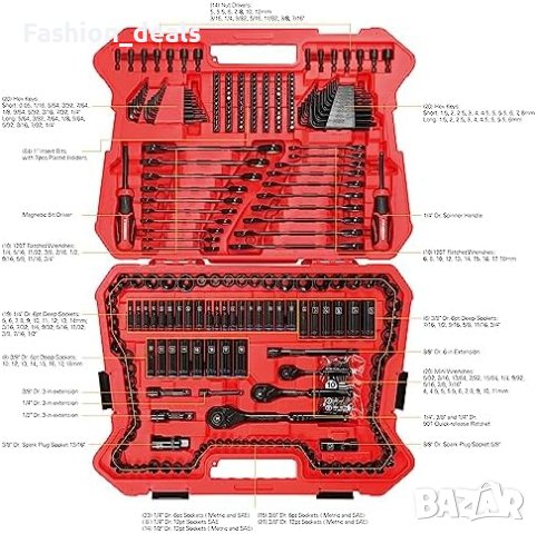 Нов Висококачествен Комплект Инструменти 303 Части Майстор Дом, снимка 5 - Други стоки за дома - 42774765