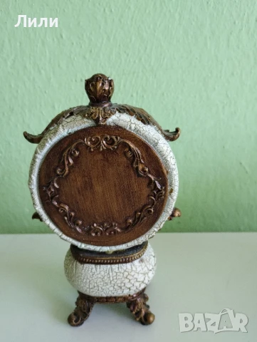 Ретро Арт Деко настолен часовник. , снимка 3 - Антикварни и старинни предмети - 50768265