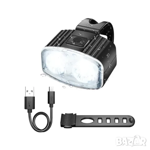 Водоустойчив комплект фар и стоп IPX4, снимка 3 - Аксесоари и консумативи - 55866692