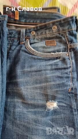 Дънки ALCOTT&CO / LEOX DENIM мъжки 2 броя, размер 36, снимка 7 - Дънки - 52689847