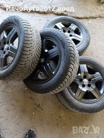 Алуминиеви джанти 17 със зимни гуми nokian, снимка 6 - Гуми и джанти - 55791957