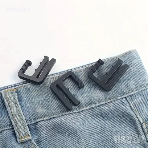 Пластмасови клипсове за свиване на дънки и поли 2бр., снимка 5 - Дънки - 49741126