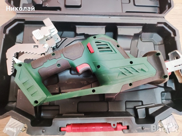 За части/ремонт!Саблен трион Parkside PASA 20-Li A1, снимка 2 - Други инструменти - 53884156