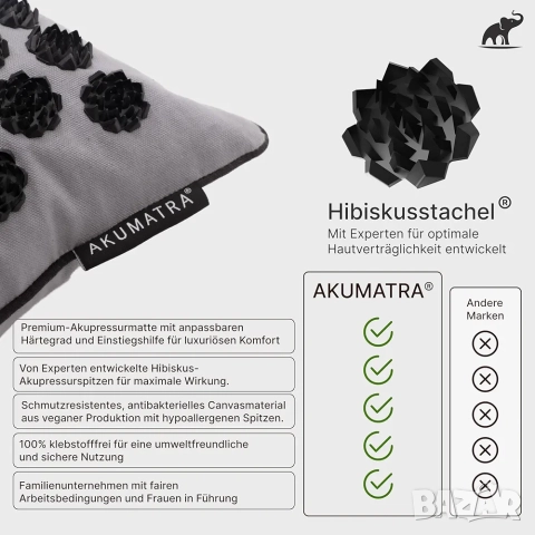 Премиум Комплект за Акупресура, AKUMATRA Premium Plus, снимка 7 - Йога - 52408568