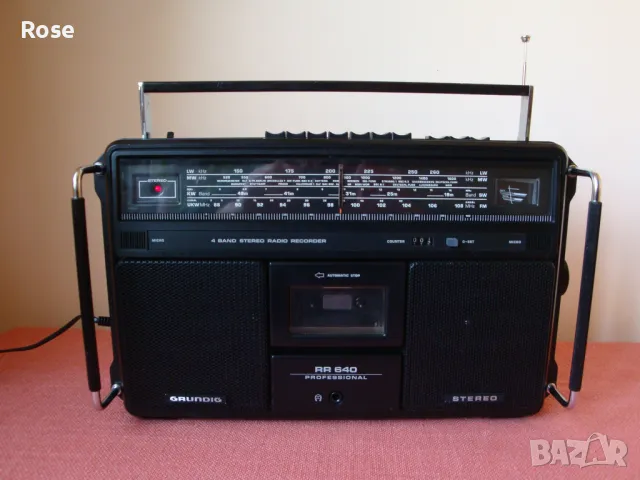 GRUNDIG RR640 Professional ,1981год , снимка 3 - Радиокасетофони, транзистори - 50325552