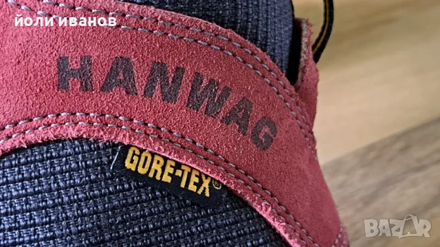 hanwag-gore tex-туристически обувки нови 41 номер унисекс, снимка 3 - Мъжки боти - 48481149