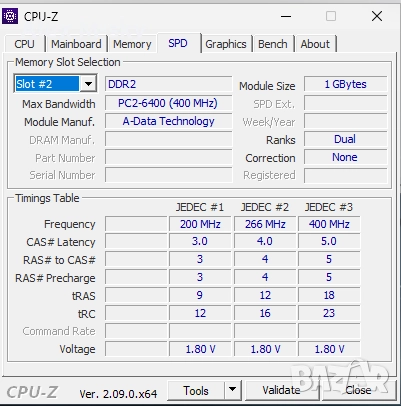 Ram/Рам памет 1/2GB ddr2/ddr3 DIMM/SODIMM, снимка 3 - RAM памет - 51854368