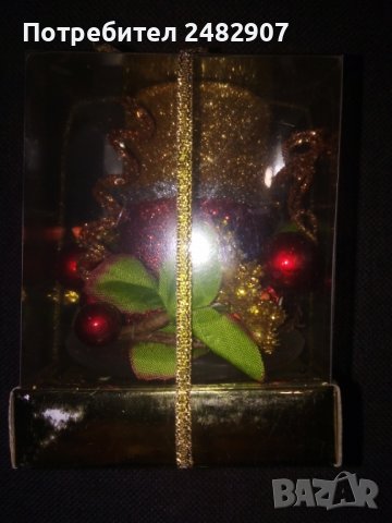 Стара коледна свещ, снимка 11 - Декорация за дома - 39141193