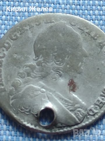 Сребърна монета 6 кройцера 1762г. Франц първи Кремниц Свещена Римска Империя 13787, снимка 2 - Нумизматика и бонистика - 42915660