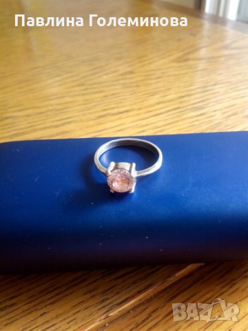 Дамски сръбърни бижута, снимка 2 - Пръстени - 34447334